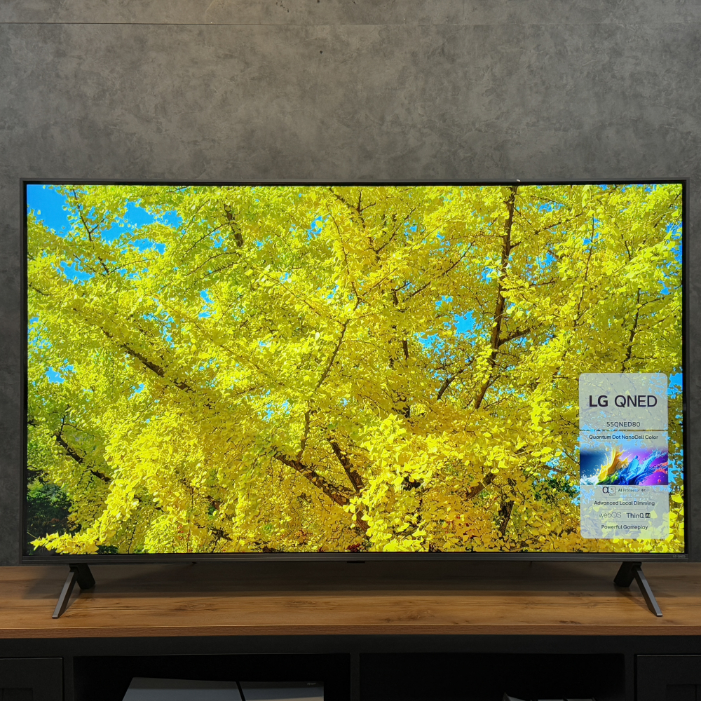 تلویزیون ال جی 55QNED80T مونتاژ مصر