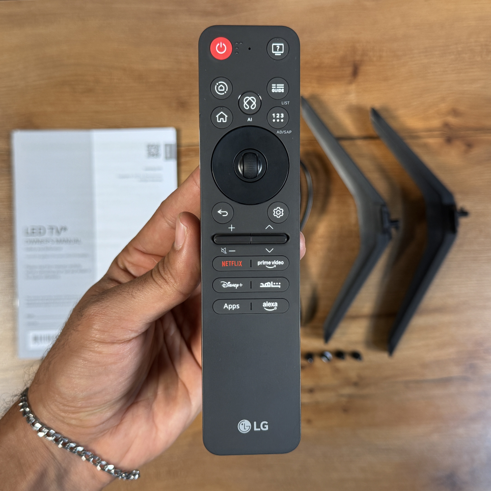 تلویزیون ال جی 75UA8500 مونتاژ مصر