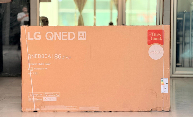 تلویزیون کیوند ال جی 86QNED80A مونتاژ مصر 2025 | ضمانت اصالت + تست کامل در منزل