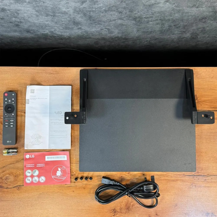 تلویزیون MINI LED ال جی 85QNED93A مونتاژ چین 2025 | ضمانت اصالت + تست کامل در منزل