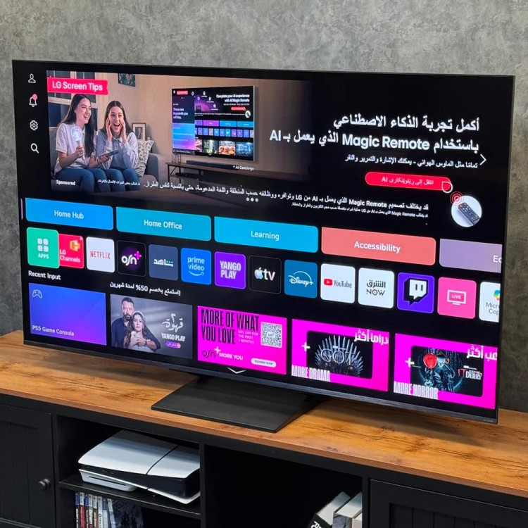 تلویزیون MINI LED ال جی 85QNED93A مونتاژ چین 2025 | ضمانت اصالت + تست کامل در منزل