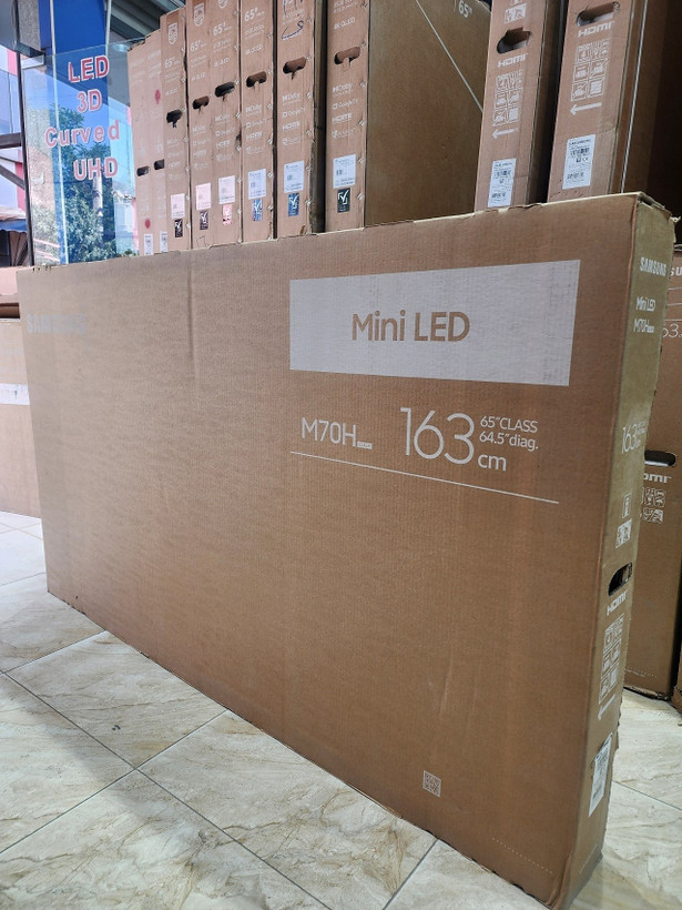 تلویزیون MINI LED سامسونگ 65M70H مونتاژ مصر 2026 | ضمانت اصالت + تست کامل در منزل