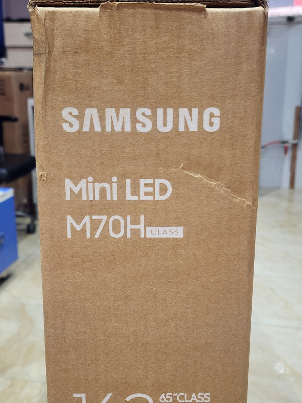 تلویزیون MINI LED سامسونگ 65M70H مونتاژ مصر 2026 | ضمانت اصالت + تست کامل در منزل